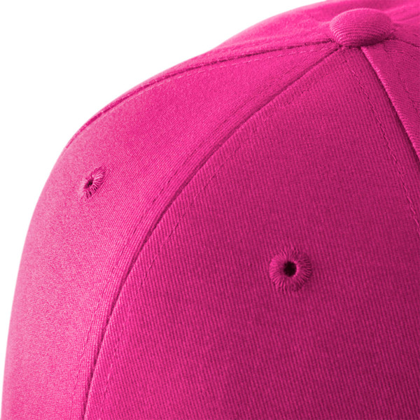 Athleisure 6 Panel Cap - White / Classic Red / ONE SIZE