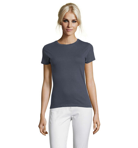 REGENT T-SHIRT SENHORA 150g Regent Women - Mouse CinzentoM