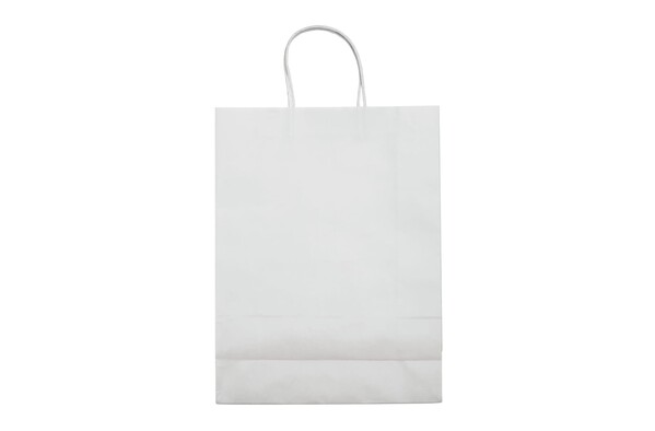 Kraft paper bag 300x120x400mm, 120g/m² - White