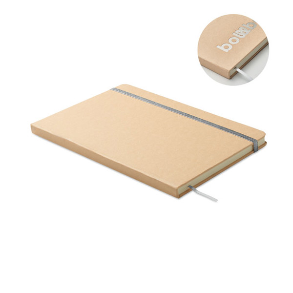 Colour revealing A5 notebook Route - Silver