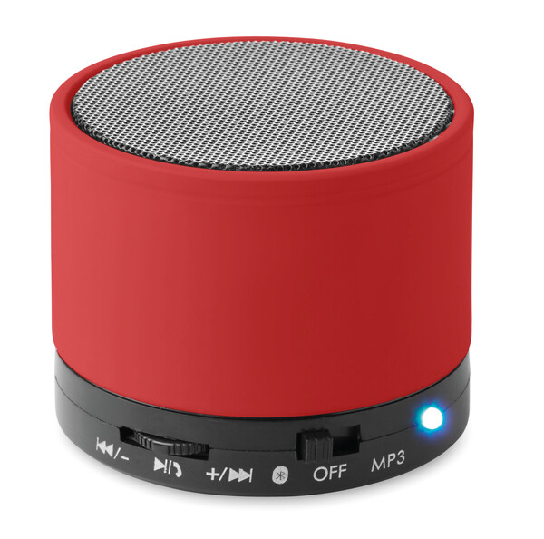 Haut-parleurs sans fil Round Bass - Rouge