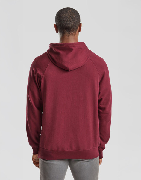 Lightweight Hooded Sweat - White / S