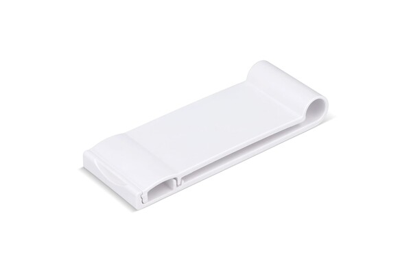 R-ABS Support de téléphone pour bureau pliable et portable - Blanc