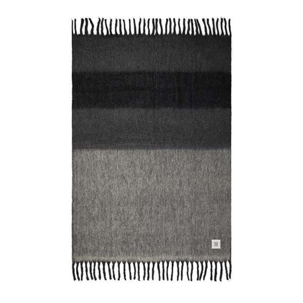 Vinga Saletto wool blend blanket - Grey