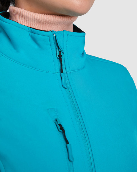 Softshell Nebraska Woman - AGUAMARINA / 2XL