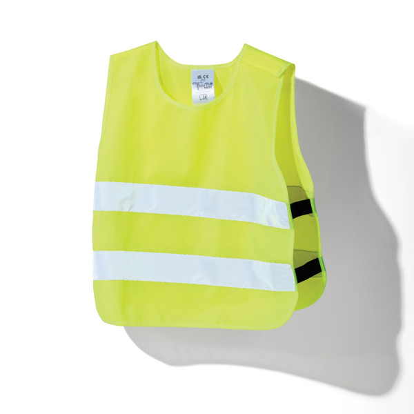 Xd Collection kids safety vest recycled PET, XS