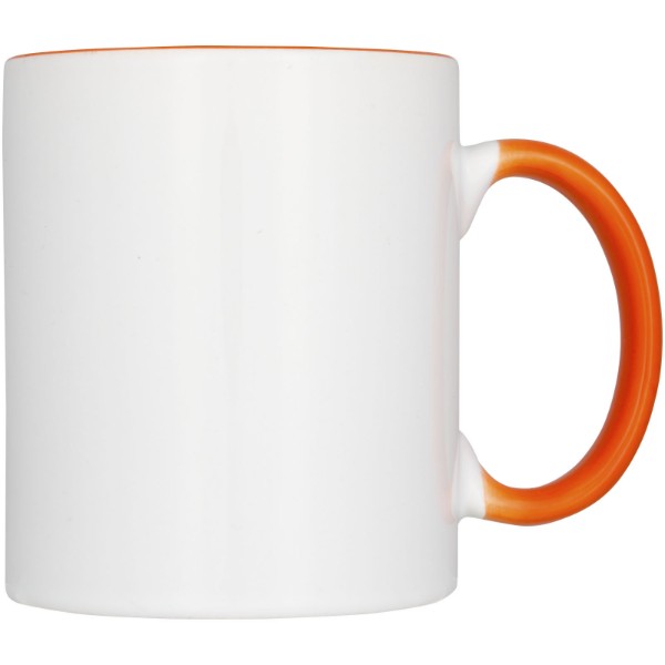 Conjunto de oferta de quatro canecas com sublimação "Ceramic" - Laranja