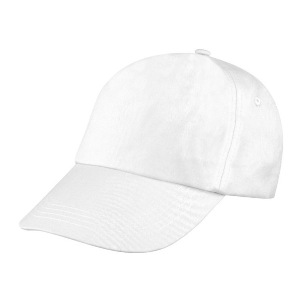 5-Panel Baseball Cap Santa Fe - White