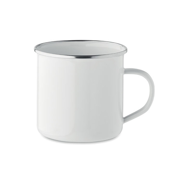 Enamel sublimation mug 500ml Plateado L