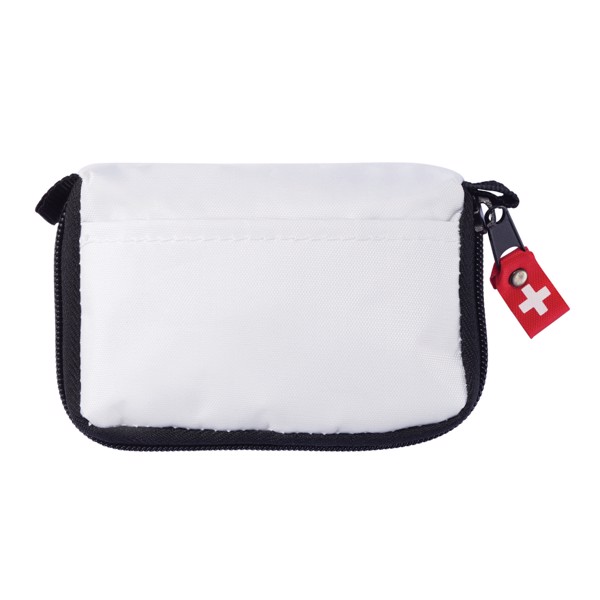 First aid set in pouch - White