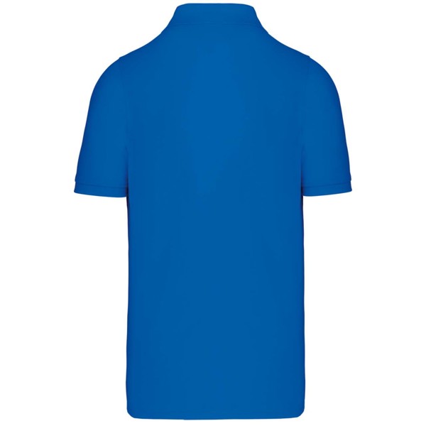MUŠKA POLO MAJICA KRATKIH RUKAVA U PIQUÉ - Light Royal Plava / 4XL