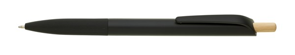 Verdana Rabs Plastic Ballpoint Pen - Black