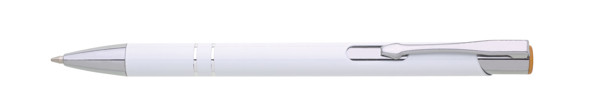 Citta aluminium ballpoint pen, large-capacity refill - Orange
