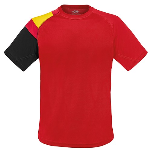T-SHIRT BANDEIRA EM OMBRO D&F -