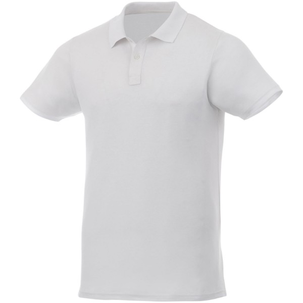Liberty short sleeve men's polo - White / XL