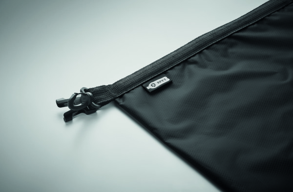 Bolsaible+, waterproof RPET bag 5L - Black