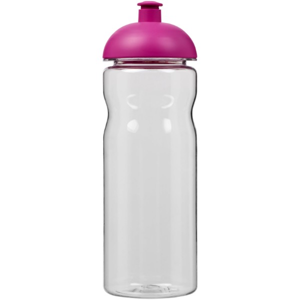 Sportovní láhev s kupolovitým víčkem Base Tritan™ 650 ml - Průhledná / Růžová