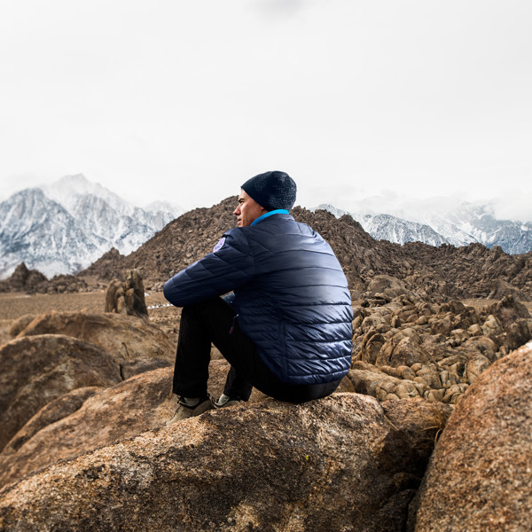 VUARNET jacket - NAVY BLUE / L