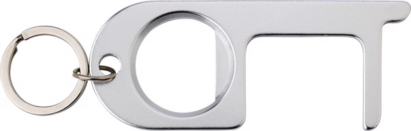 Aluminium door opener - Silver