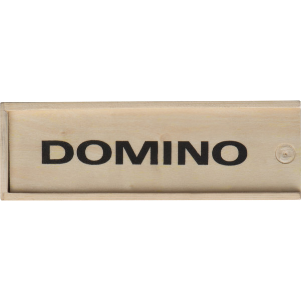 THOMAS Drevená hra Domino - Beige