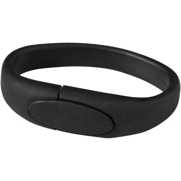 Bracelet USB-Stick - schwarz / 32GB