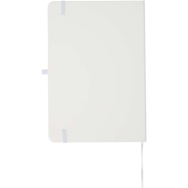 Spectrum A5 recycled notebook and ballpoint pen set - White