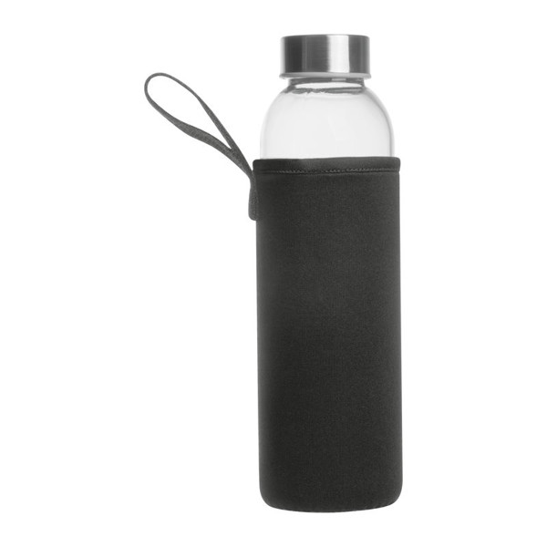 Sklenená fľaša Klagenfurt 500 ml - Čierna