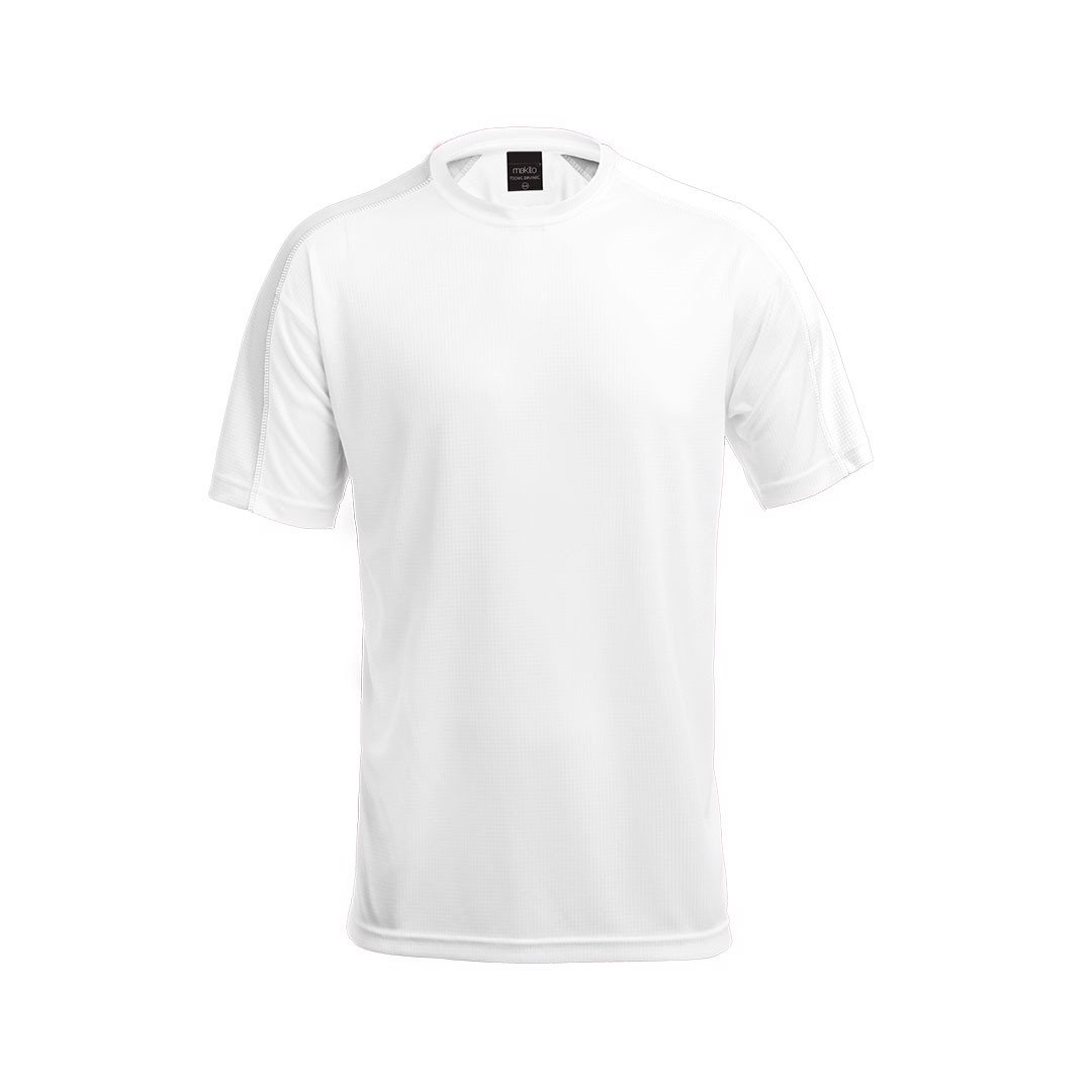 T-Shirt Criança Tecnic Dinamic - Branco / 4-5