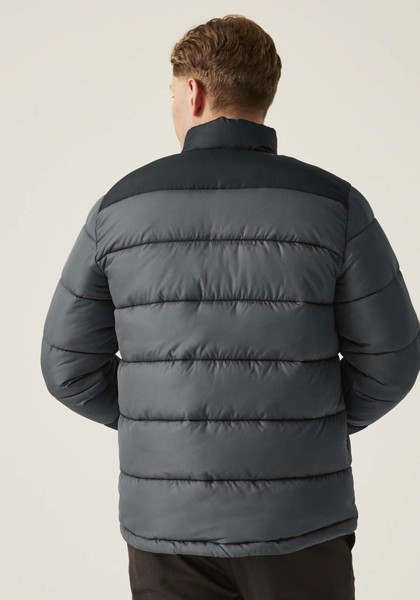 Vintage Puffer Jacket - Solar / Black / 2XL