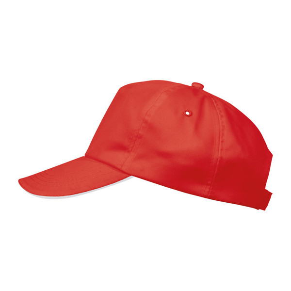 5-Panel Baseball Cap Arlington - Red
