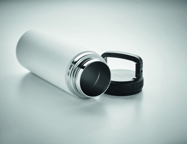 Garrafa de parede dupla 500 ml Cleo - Branco