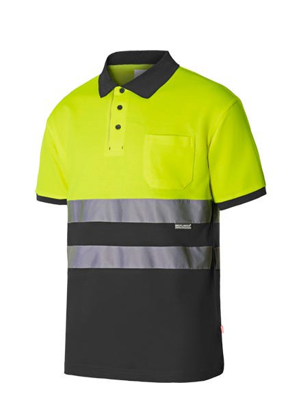 POLO ALGODÃO BICOLOR MC AV