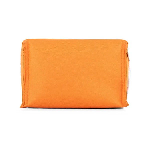 JEDDAH. Chladicí taška 3 L z materiálu polyester 600D - Oranžová