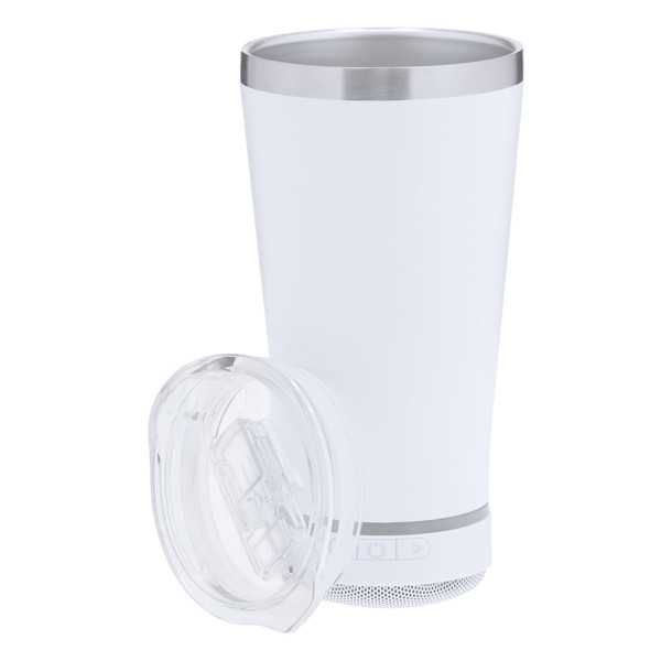 Vaso Térmico Altavoz Tandix - Negro