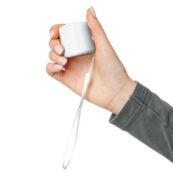 Bluetooth speaker Peblo | Recycled - white