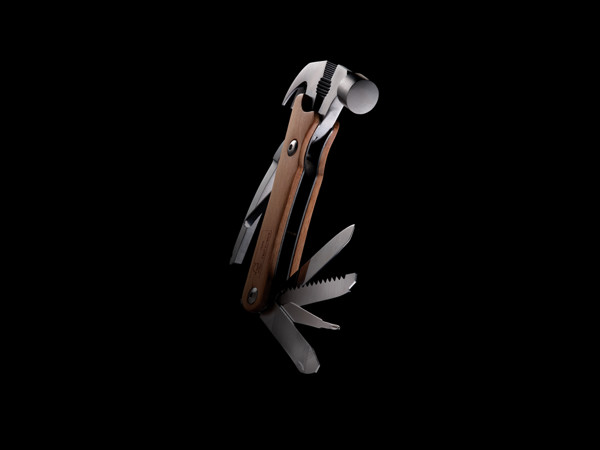 Wooden multi-tool hammer