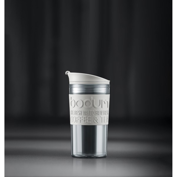 TRAVEL MUG 350. Mug de voyage 350ml - Marron Foncé