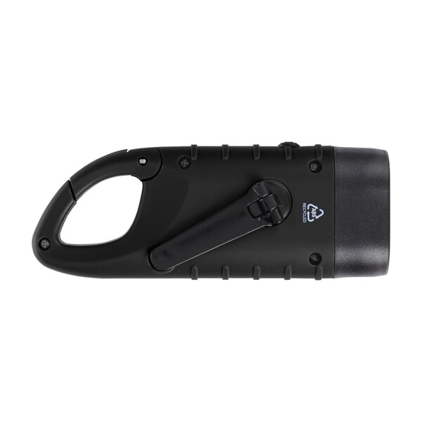 Solar torch Kano | Recycled - black