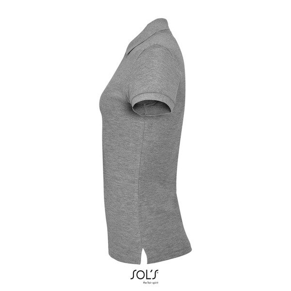 PASSION POLO SENHORA 170g - Cinzento Melange 2L
