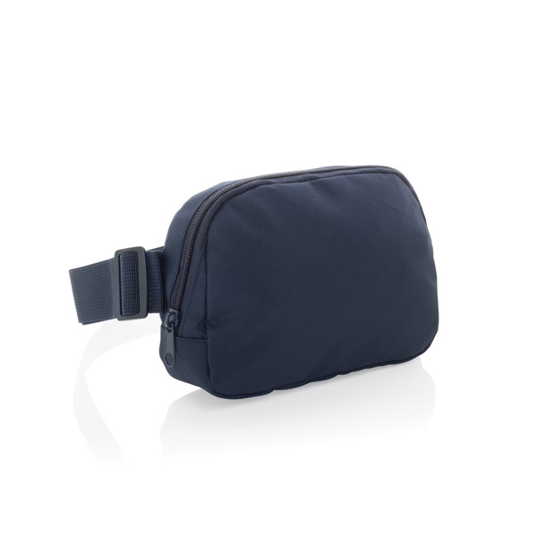 Sac banane / bandoulière en rPET AWARE™ Aero - Bleu Marine