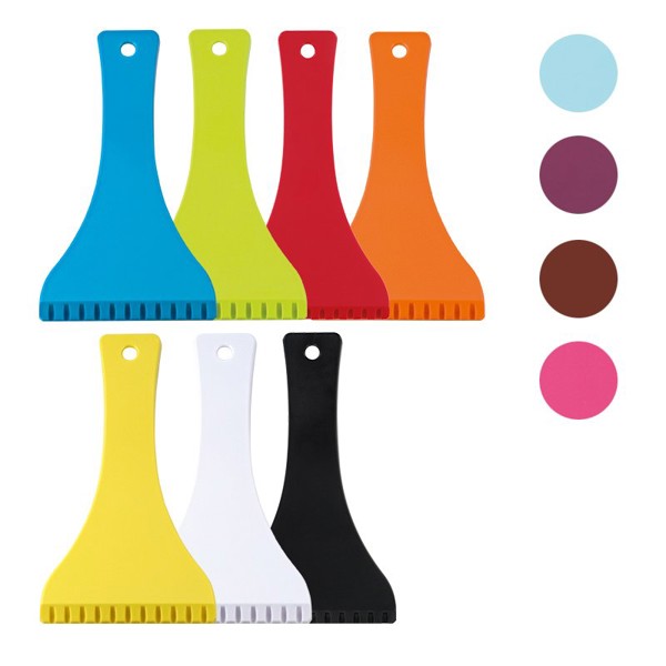 CAR ICE SCRAPER WITH HANDLE - Blanc / Unique