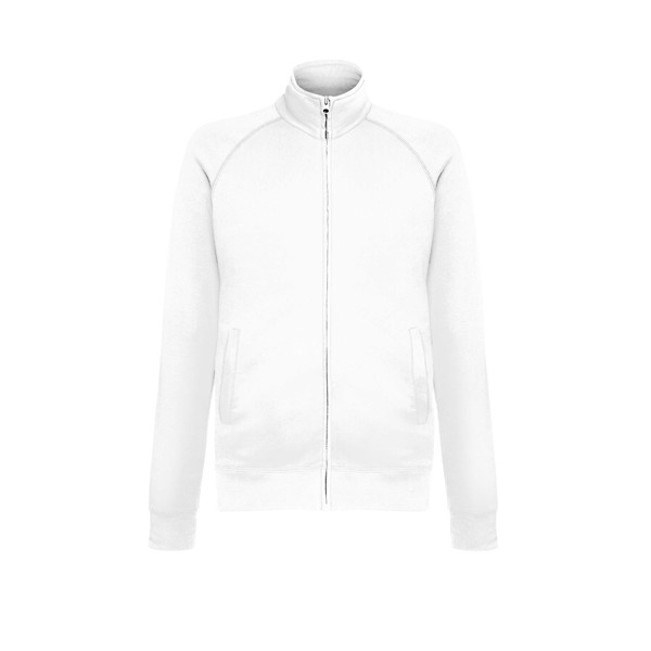 Casaco Lightweight Sweat 240G - 80% Algodão/ 20% Poliéster - Branco / M
