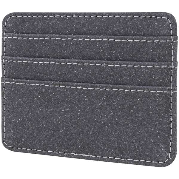 CARD CUIR HOLDER - BLACK
