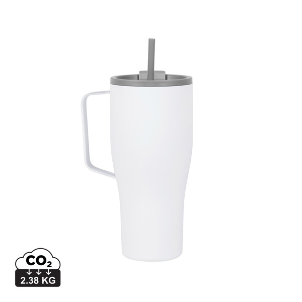 VINGA Eos voyager RCS recycled SS 800ml - White / Grey