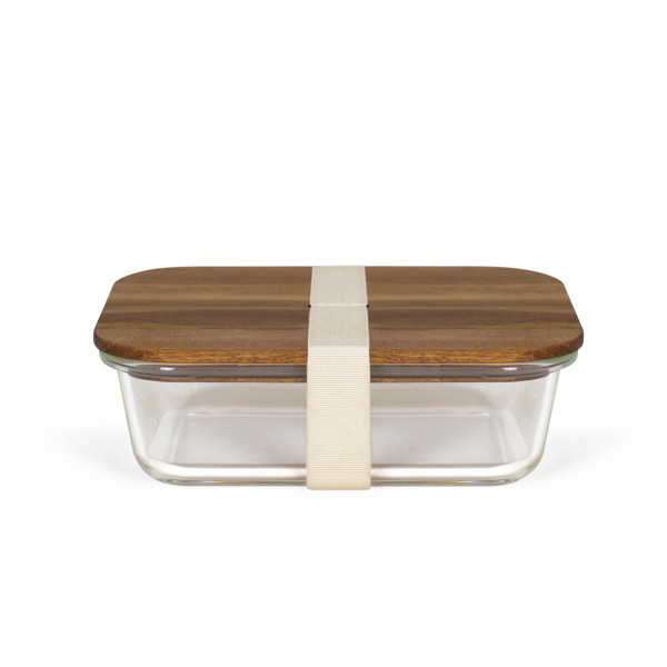 Lunch box hermétique en Acacia