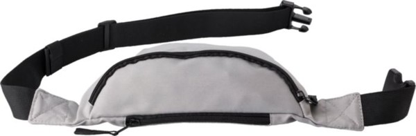 Pochete de poliéster (600D) Leonardo - Grey