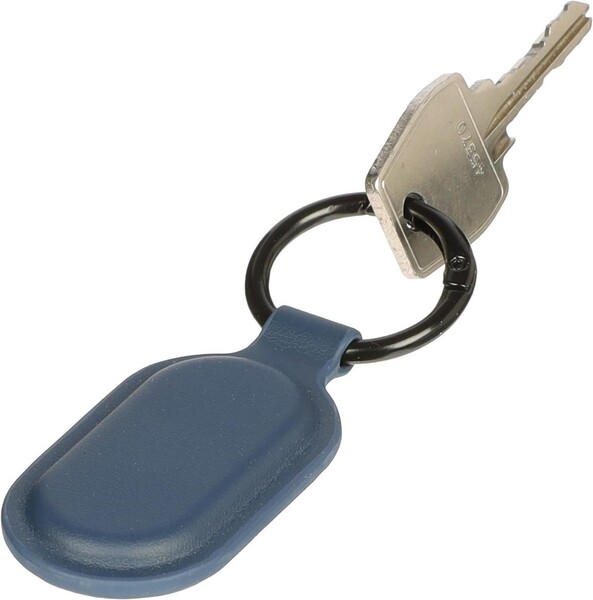 Etiquette porte-clé avec traceur Halo - bleu