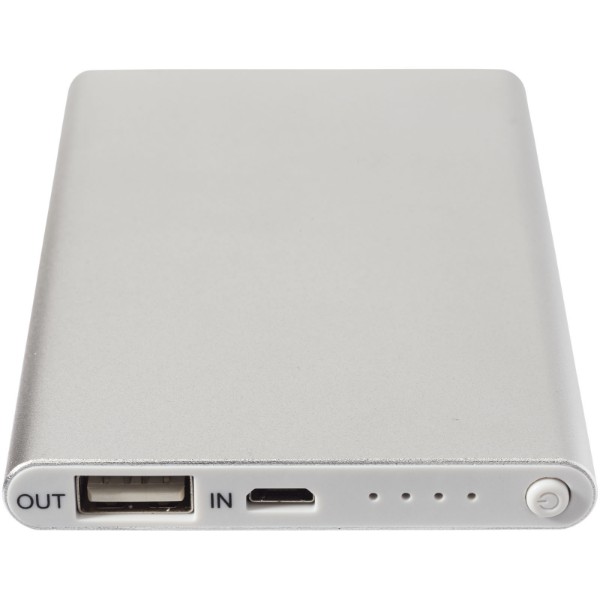 Pep 4000 mAh Powerbank - Silber