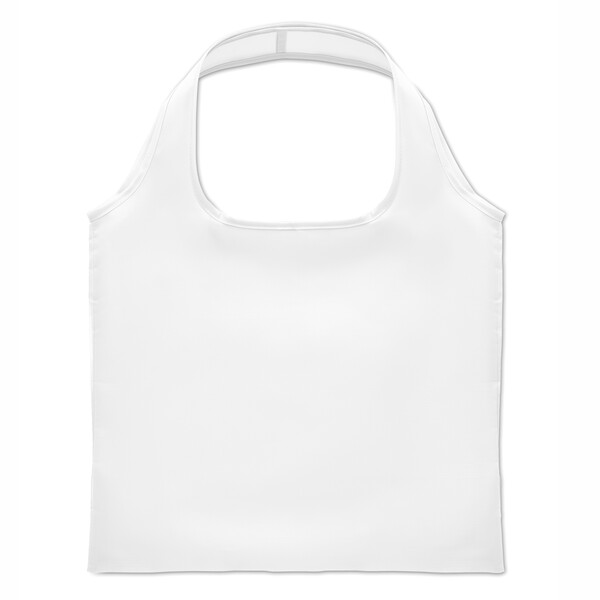 Foldable recycled polyester (rPET) bag with inside pocket - Full colour