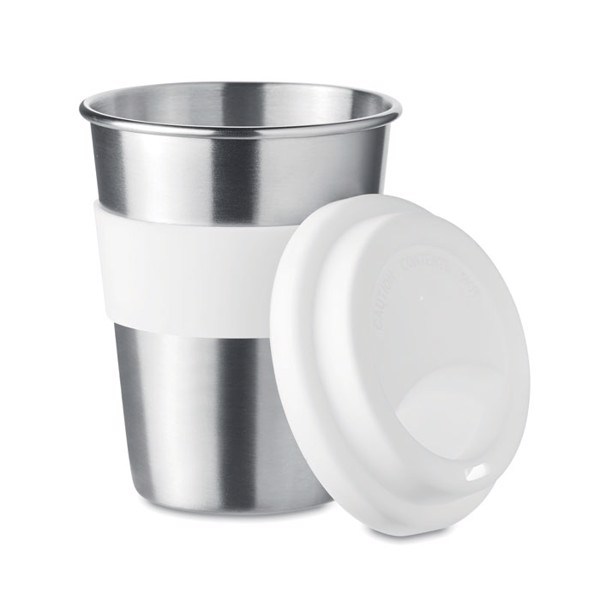 Copo em aço inoxidável Irmug - Branco